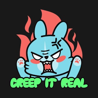 Creep It Real Halloween Bunny T-Shirt