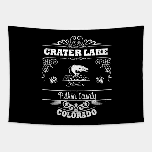 Crater Lake Colorado souvenir travel Tapestry