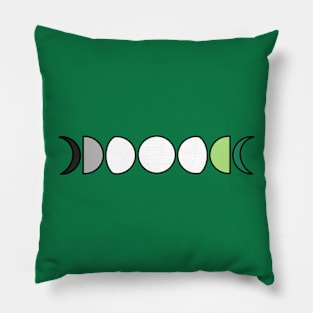 Pride Moons Aromantic Pillow