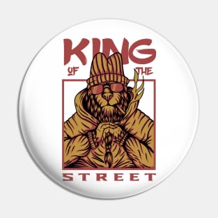 The King of The street T-Shirt Pin