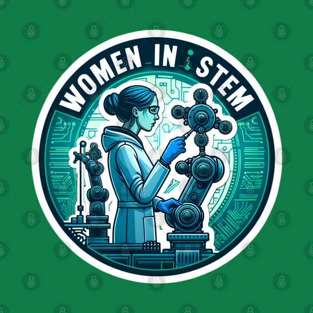 Robotic Innovations: Women in STEM Robotics Engineering by PuckDesign