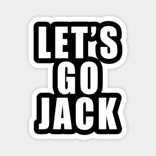 Jack Smith - Let's Go Jack! Magnet