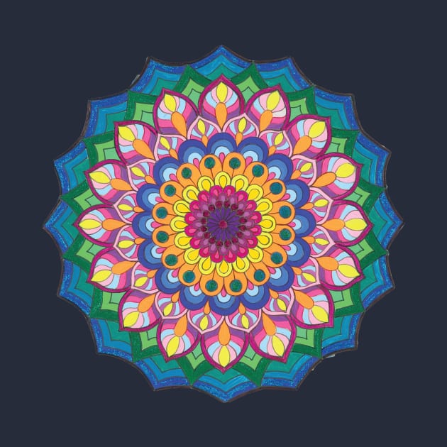 Mandala for open mind by Ivaniya Mandala Art