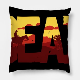 Red Dead Pillow