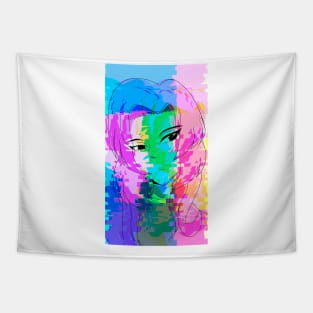 Anime Art T-shirt Tapestry