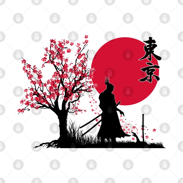 Samurai Story | HDR Graphics Japanese Art by VISUALUV