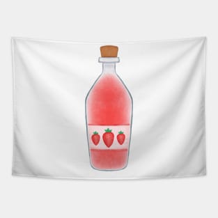 Strawberry Juice Lover Tapestry