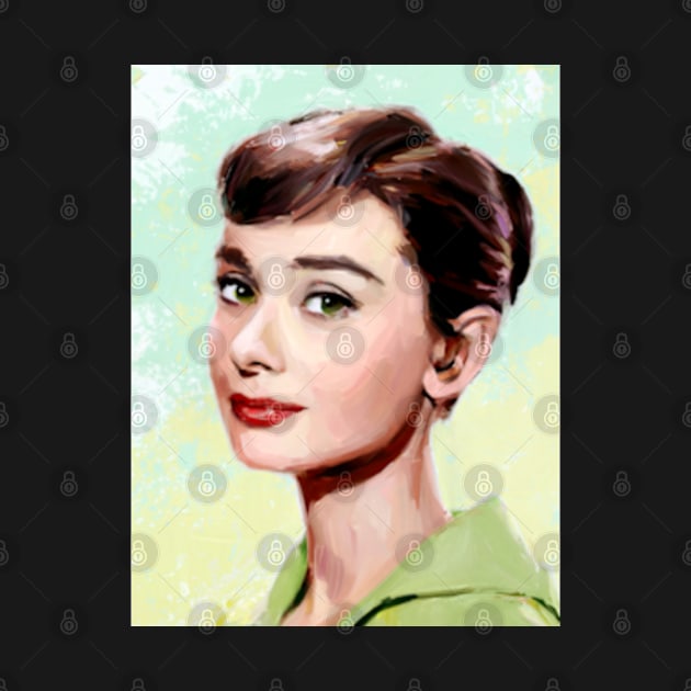 Audrey Hepburn by ArtFactoryAI