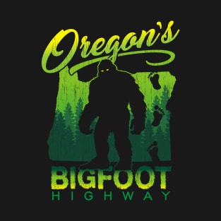 Oregon's Bigfoot Highway T-Shirt