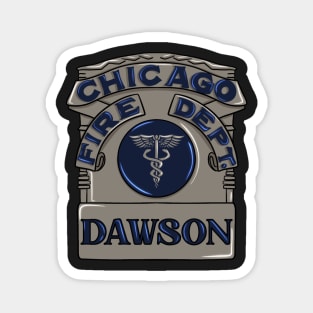 Gabby Dawson | Chicago Fire Badge Magnet