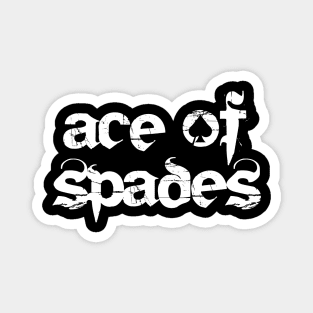 ace of spades design Magnet