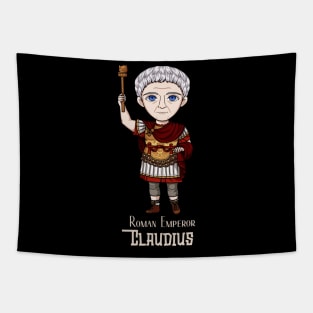 Claudius the Conqueror: A Majestic Design Celebrating the Military Triumphs of Rome's Emperor Tapestry