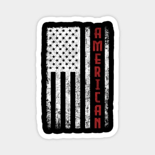 Vintage American Flag Magnet