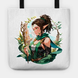 Realistic Anime Nissa, Sage Animist - Zendikar Planeswalker Tote