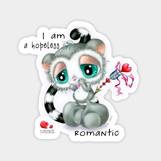 I am a hopeless romantic Magnet by KiN WAW