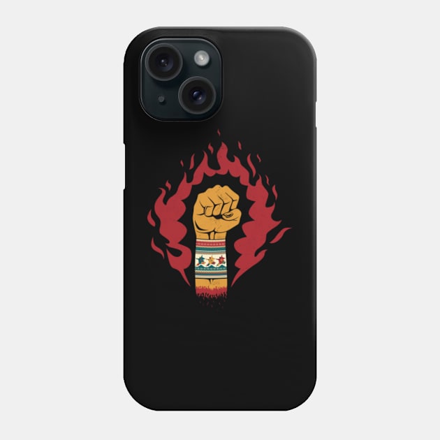 black power Phone Case by gupikus