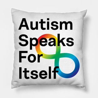 "Autism Speaks For Itself" - Simple Pillow