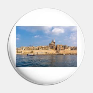 Coastal landscape of Valletta, Malta Pin