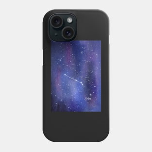 Star Constellation for Aries Zodiac Sign Phone Case