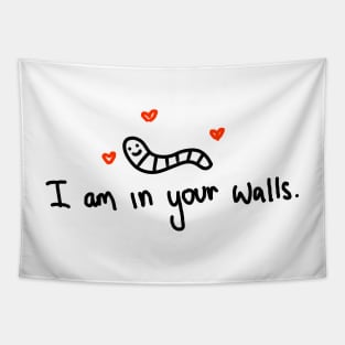 silly worm Tapestry