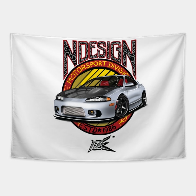 mitsubishi eclipse Tapestry by naquash