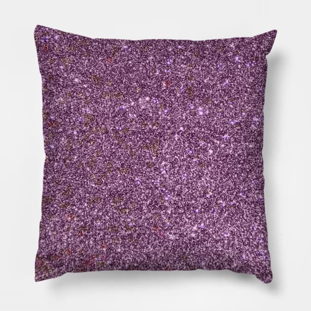  Pink paillettes Pillow by ghjura