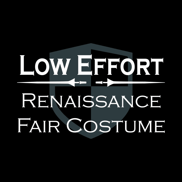 Renaissance Fair Costume TShirt by LovableDuck