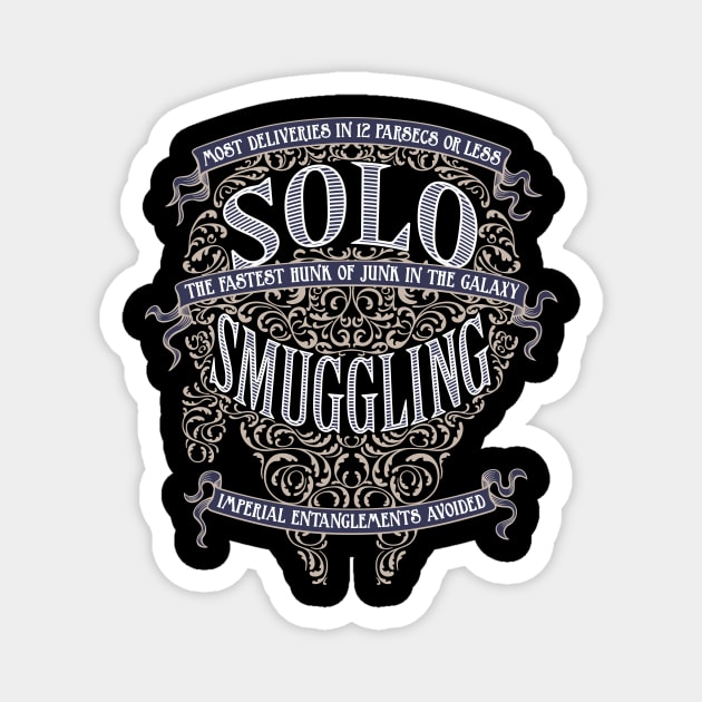 Solo Smuggling Magnet by DoodleDojo