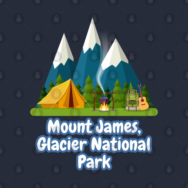 Mount James, Glacier National Park by Canada Cities