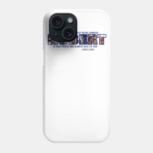 ROBERT DENIRO FAME Phone Case