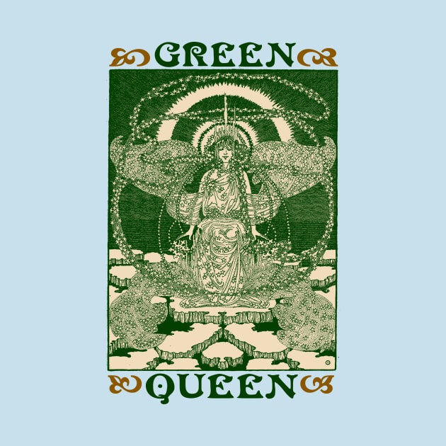 Green Queen by Pandora's Tees
