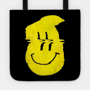 Glitch Smiley Tote