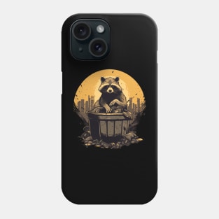 Trash Raccoon Vintage Style Phone Case