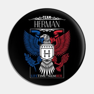 Team Herman Lifetime Member, Herman Name, Herman Middle Name Pin