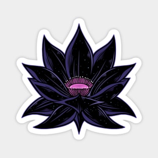 Black lotus Magnet