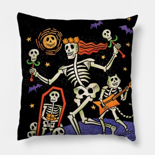 Heavy Metal Halloween Pillow