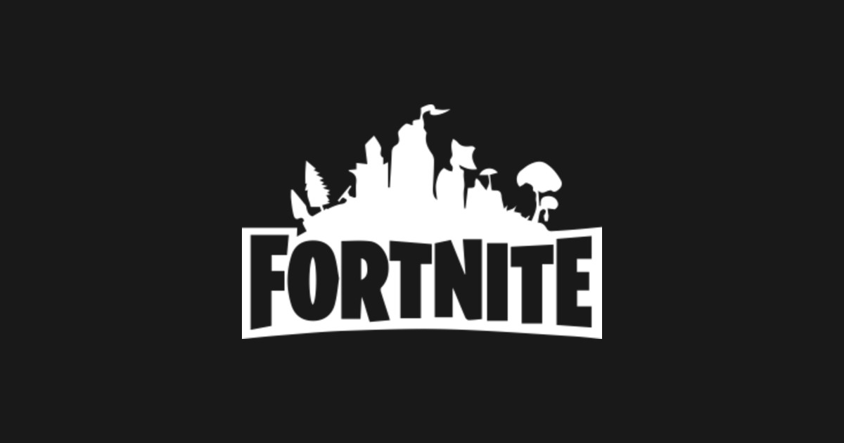 Fortnite Art Title Black - Fortnite - Hoodie | TeePublic