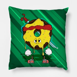 Donut Assassin Pillow