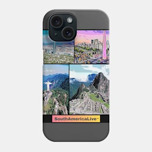 South America Live Rio Buenos Aires Santiago Machu Picchu Phone Case