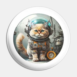 Lies And Damn Lies About CAT IN ROBOT SUIT, IN SPACE Pin