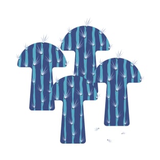 Blue mushroom cactus T-Shirt