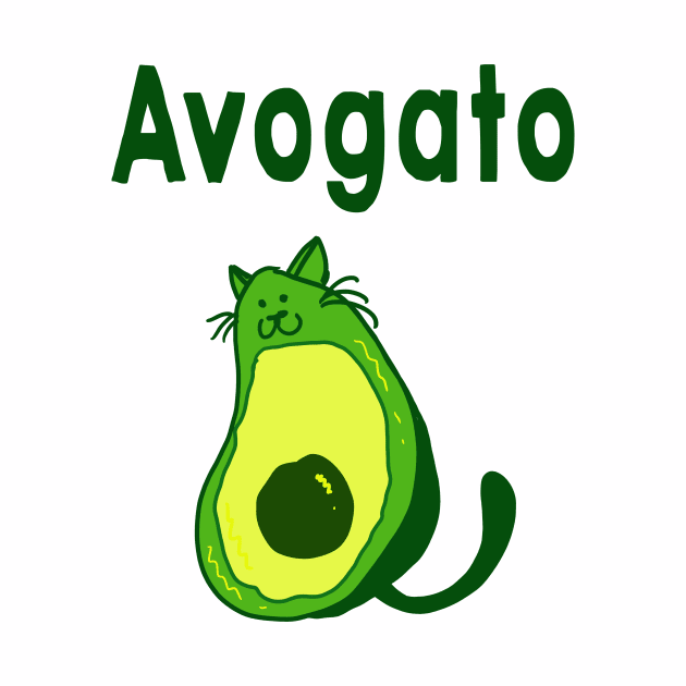 Avogato Kitty Cat  - puns are life by ckrickett