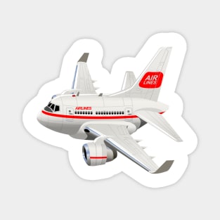 Cartoon airplane Magnet