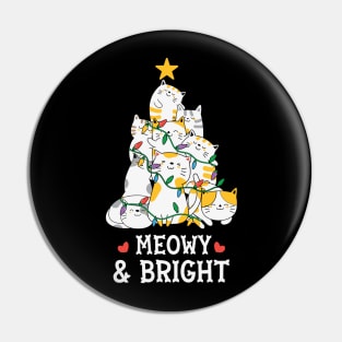 Meowy & Bright Pin