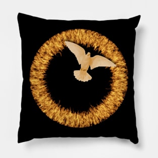 Holy Spirit (Dove) and FireT-Shirt mug coffee mug apparel hoodie sticker gift Pillow