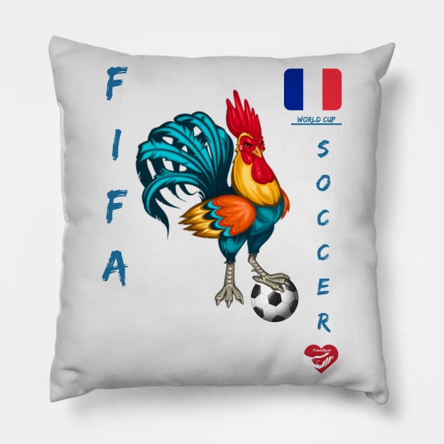 FIFA Rooster Pillow by Friendipets