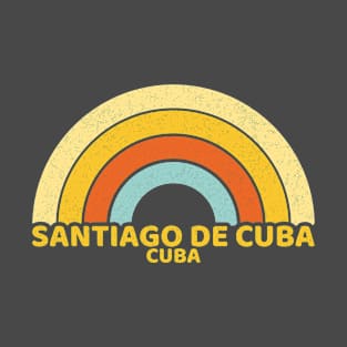 Retro Santiago de Cuba Cuba T-Shirt