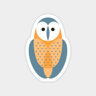 Barn Owl Magnet