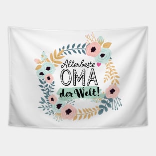 Allerbeste Oma der Welt Geschenk Tapestry