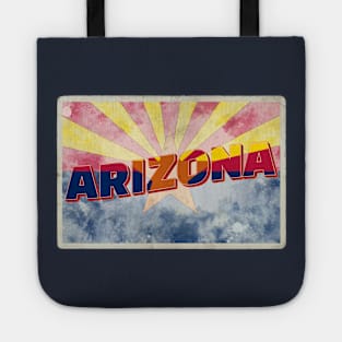 Arizona vintage style retro souvenir Tote